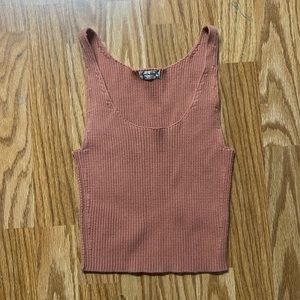 Intimately by Free People Ribbed Cropped Tank